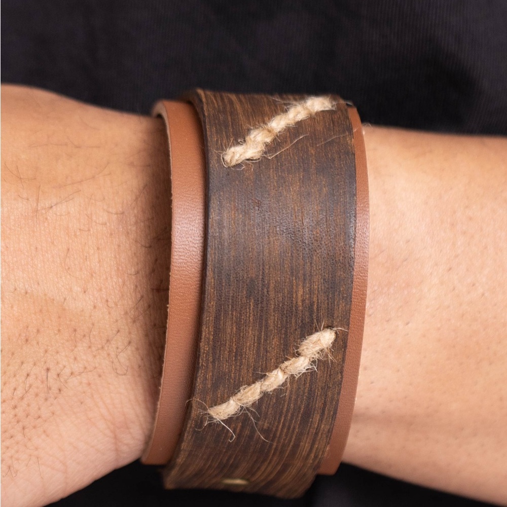 Western Legend - Brown Urban Bracelet